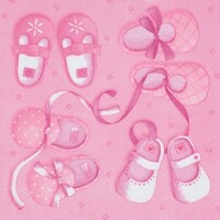 Servítky kusové NEW ARRIVAL GIRL, Ti-Flair