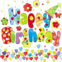 HAPPY BIRTHDAY  33x33, Ambiente 