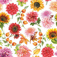 AUTUMN BLOOMING 33x33 , Ambiente