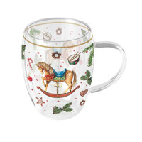 CLASSIC ROCKING HORSE white 0,35 l, Ambiente