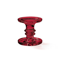 Standing candle holder big red