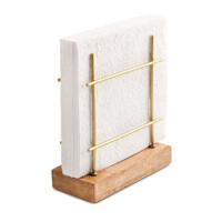 Napkin holder Standing figure gold, Ambiente