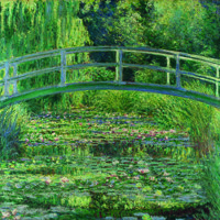  THE WATER-LILY POND, Ambiente
