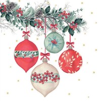 BERRY BAUBLES white 33x33, Ambiente