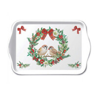 SPARROWS IN WREATH 13x21, Ambiente