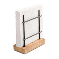 Napkin holder Standing figure black, Ambiente