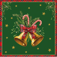 SCOTTISH BELLS green 33x33, Ambiente