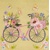 BICYCLE FULL OF FLOWERS ON KRAFT, Maki