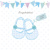 BABY SHOES blue, Ambiente