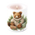 Tray melamine 13x21 cm Cuddle bear