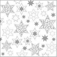 ORNAMENTS IN STARS silver, Ambiente