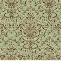 BAROQUE ORNAMENT green, Ambiente