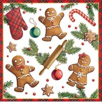 GINGERBREAD COOKIES 33x33, Ambiente