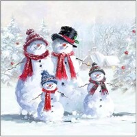 SNOWMEN WITH HAT, Ambiente