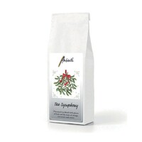 Loose leaf tea Mistletoe with bow white