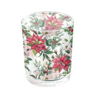 Tea light holder Christmas florals