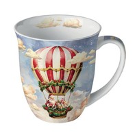 Mug 0.4 L Santa's air balloon