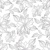 POINSETTIA OUTLINE silver 33x33, Ambiente