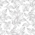 POINSETTIA OUTLINE silver 33x33, Ambiente